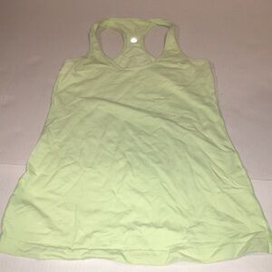 Lululemon Athletica Light Green Tank Top